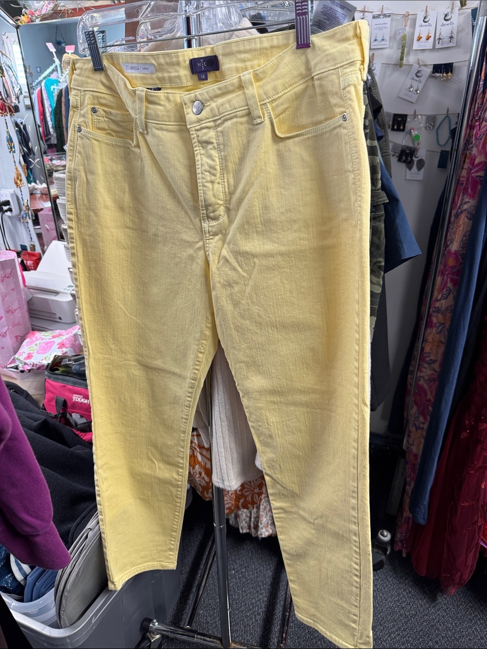 NYDJ Clarissa able jeans size 14 // 092413